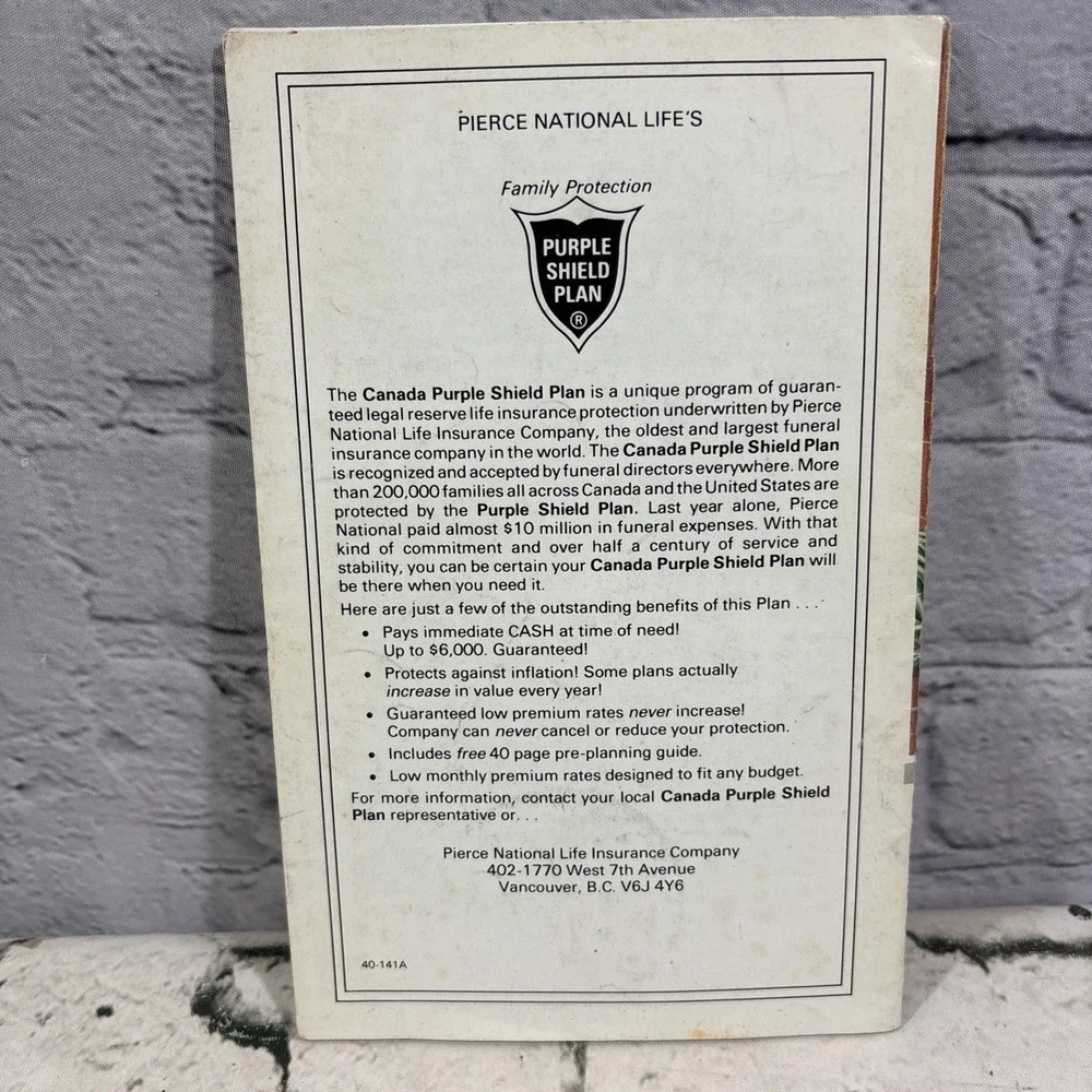 Farmers Almanac Cookbook 1987 Vintage Booklet